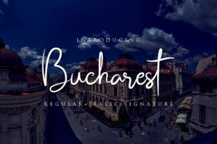 Bucharest: A Modern and Elegant Signature Font for Every Project