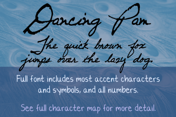 Dancing Pam: A Unique Script Font