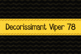 Decorissimant Viper 78: A Fun and Stylish Decorative Font for Every Project