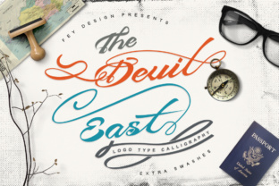Devil East: A Bold Logotype Script Font for Creative Workflows