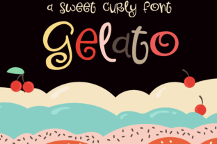 Gelato: A Whimsical Font for Stylish and Readable Designs
