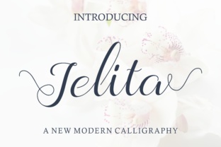 Jelita: The Elegant Script Font for Creative Expression