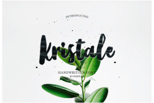 Kristale: A Modern Script Font for Creative Expression