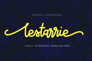 Lestarrie: A Bold, Beautiful Script for Modern Design