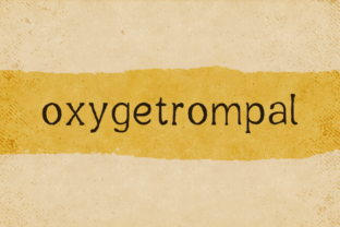 Oxygetrompal: A Handwritten Font for Relaxed Design