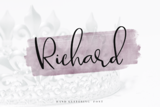 Richard: A Timeless Calligraphy Font for Every Project