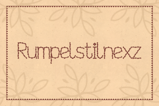 Rumpelstilnexz: A Handmade Font with Character