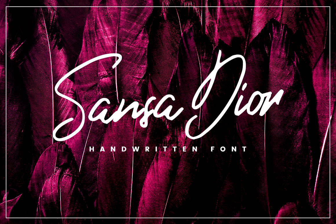 Sansa Dior: A Carefree Brush Script for Modern Design