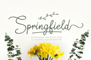 Springfield: A Versatile Font Duo for Creative Typographic Design