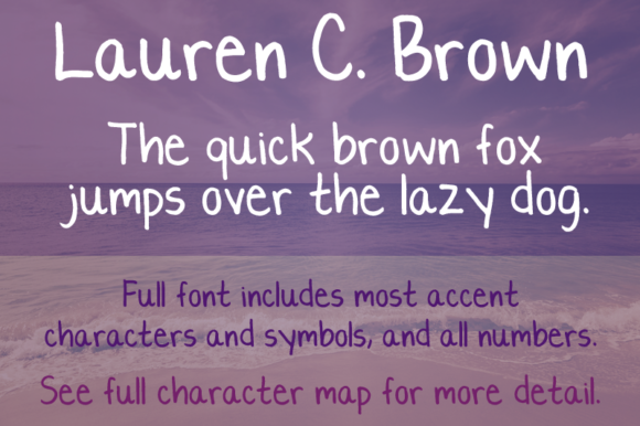 The Story Behind Lauren C. Brown: A Font That Captured the World’s Attention
