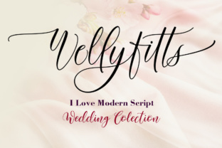 Wellyfitts: A Calligraphic Elegance for Modern Design